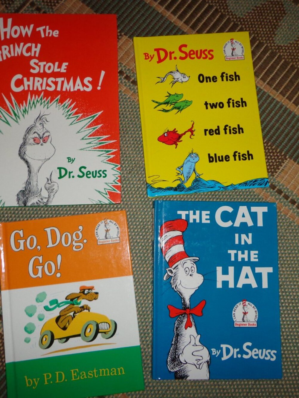 Lot of 4 NEW Dr. Seuss Hardcover Books w/ Illustrations Classics